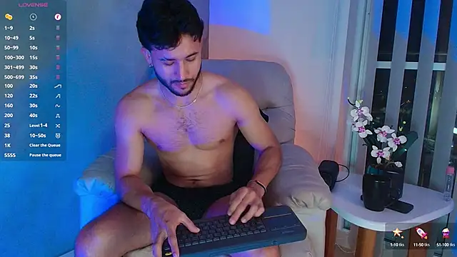 Snapshot of Valentinoford chatting on 03.07.25 Valentinoford online show from 03.07.25