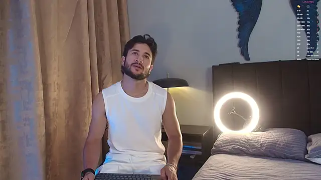 Snapshot of Valentinoford chatting on 12.01.25 Valentinoford online show from 12.01.25