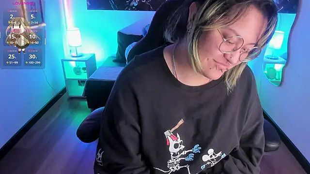 Snapshot of lucky-leah chatting on 10.21.25 lucky-leah online show from 10.21.25