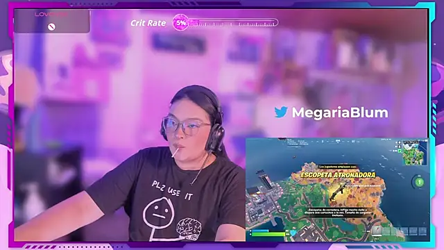 MegariaB online show from 01.17.26