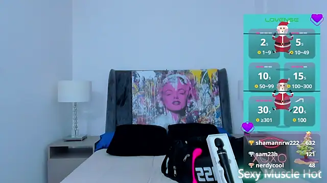 AmberAdams  online show from 12.24.24