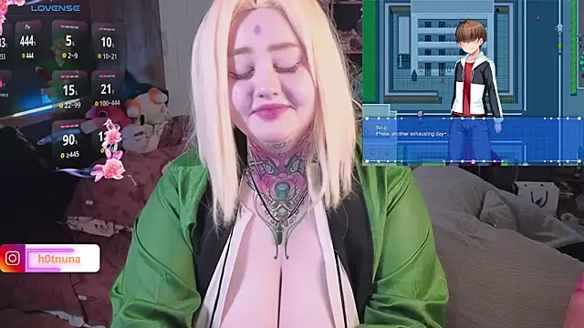 Snapshot of Byeol_Dae_ chatting on 02.02.25 Byeol Dae online show from 02.02.25