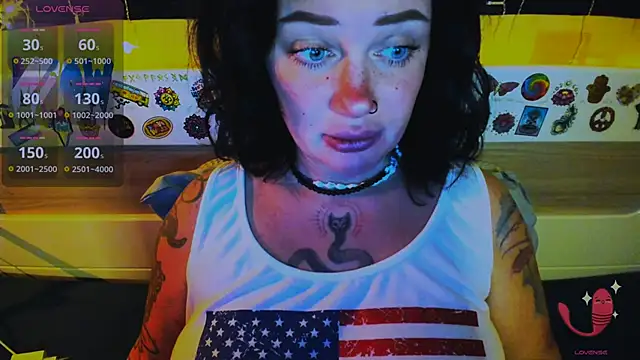 Snapshot of EllieOz chatting on 01.09.26 EllieOz online show from 01.09.26