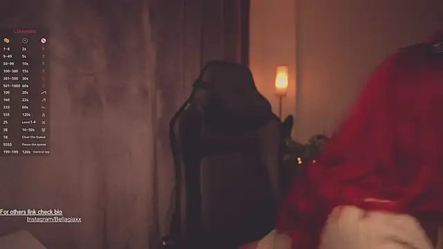 Snapshot of BellaGiaxx chatting on 01.27.25 BellaGiaxx online show from 01.27.25