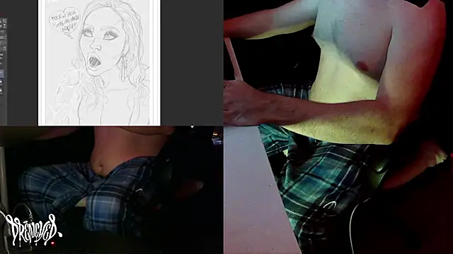 DrenchedArt online show from 12.11.24