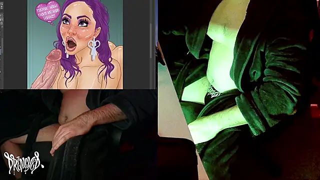 DrenchedArt online show from 12.24.24