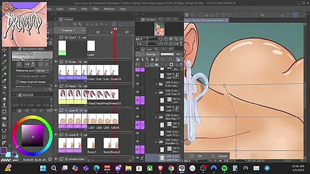 DrenchedArt online show from 01.09.25