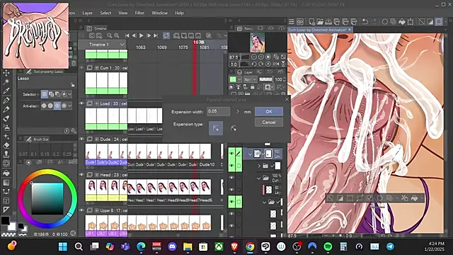 DrenchedArt online show from 01.23.25