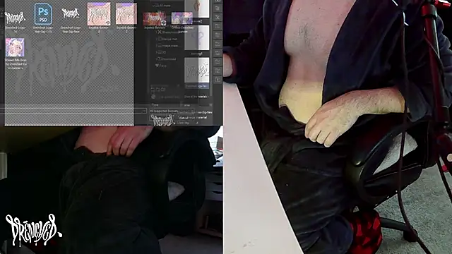 DrenchedArt online show from 02.28.25