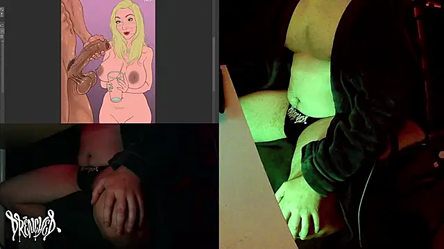 DrenchedArt online show from 03.03.25