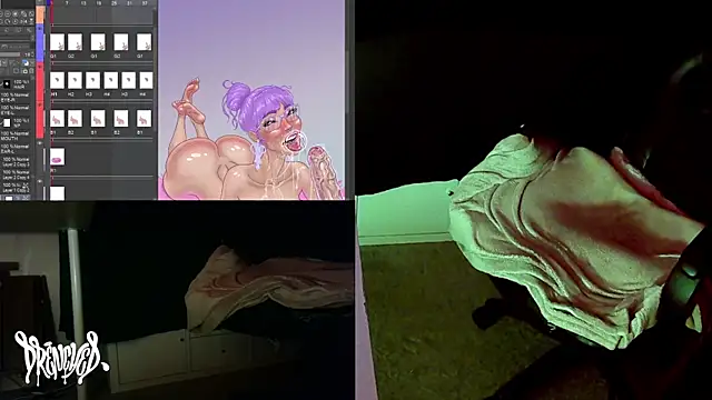 DrenchedArt online show from 09.22.25