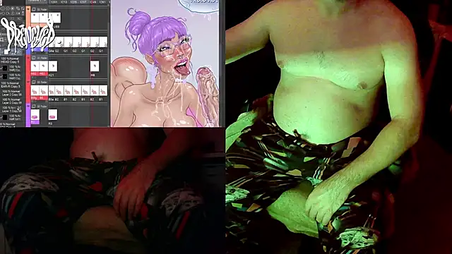 DrenchedArt online show from 10.04.25