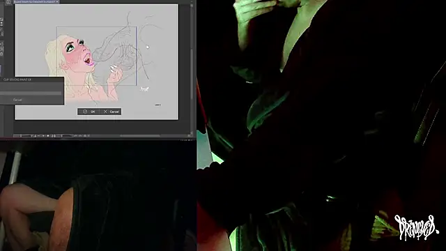 DrenchedArt online show from 11.16.25