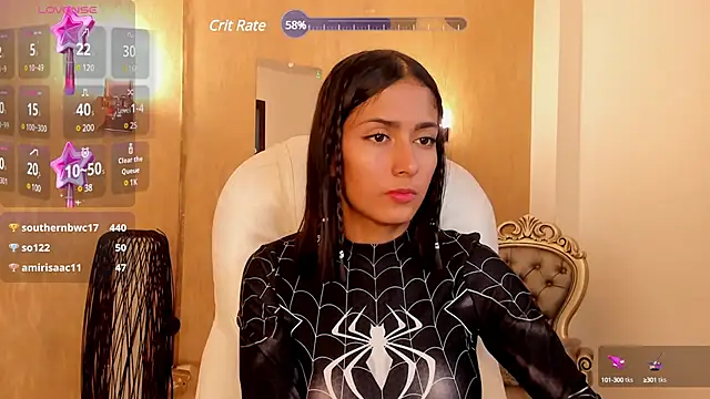 Snapshot of your_khloe chatting on 03.11.25 your khloe online show from 03.11.25