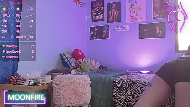 Snapshot of moonfiredancer chatting on 02.01.25 moonfiredancer online show from 02.01.25