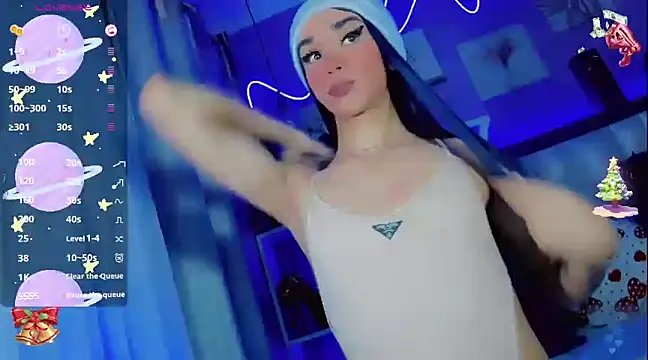 Snapshot of Baby_Aliz chatting on 12.21.24 Baby Aliz online show from 12.21.24