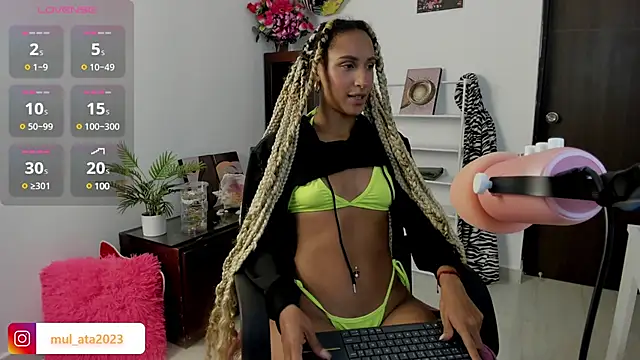 mulata 1ch online show from 01.22.25