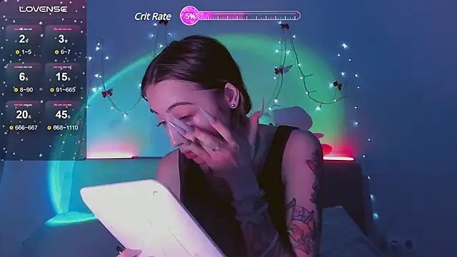 Snapshot of MelodyElf chatting on 02.02.25 MelodyElf online show from 02.02.25