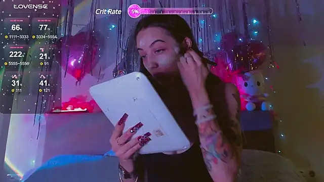 Snapshot of MelodyElf chatting on 02.15.25 MelodyElf online show from 02.15.25