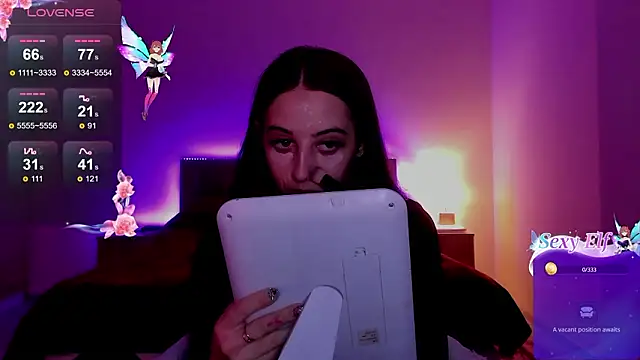 Snapshot of MelodyElf chatting on 03.22.26 MelodyElf online show from 03.22.26