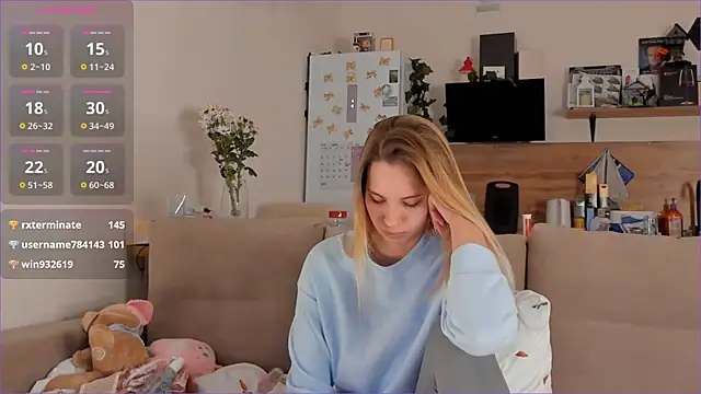 Snapshot of Girl_alone_home chatting on 11.02.25 Girl alone home online show from 11.02.25