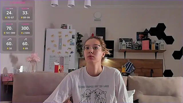 Snapshot of Girl_alone_home chatting on 11.14.25 Girl alone home online show from 11.14.25