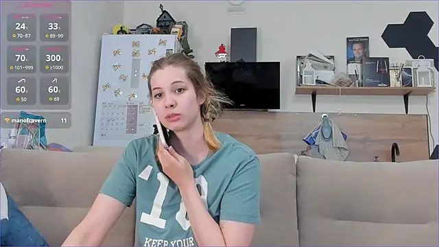 Girl alone home online show from 04.27.26