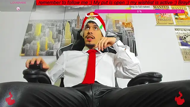 Snapshot of BRAYHAMBROWN chatting on 11.28.25 BRAYHAMBROWN online show from 11.28.25