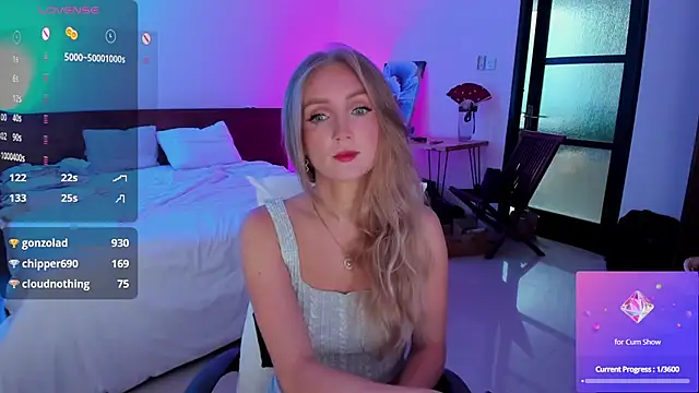 Snapshot of PrincessVS chatting on 02.15.25 PrincessVS online show from 02.15.25