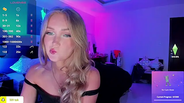 Snapshot of PrincessVS chatting on 03.15.25 PrincessVS online show from 03.15.25