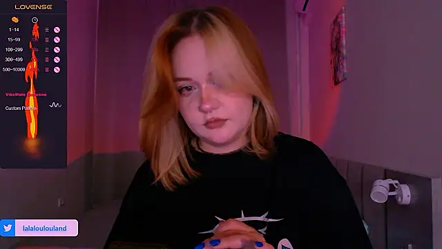 Snapshot of lala_loulou_land chatting on 12.07.24 lala loulou land online show from 12.07.24