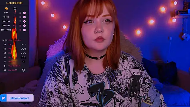 Snapshot of lala_loulou_land chatting on 01.24.25 lala loulou land online show from 01.24.25