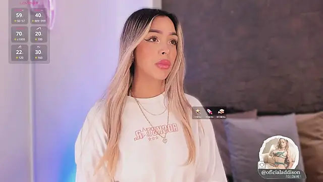 Addison baker online show from 02.04.25