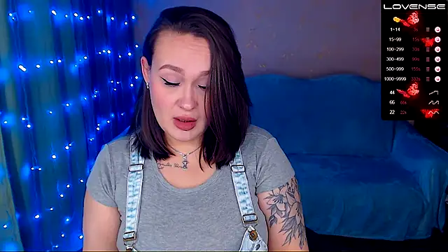 Snapshot of Cutie-Melanie chatting on 01.19.25 Cutie-Melanie online show from 01.19.25