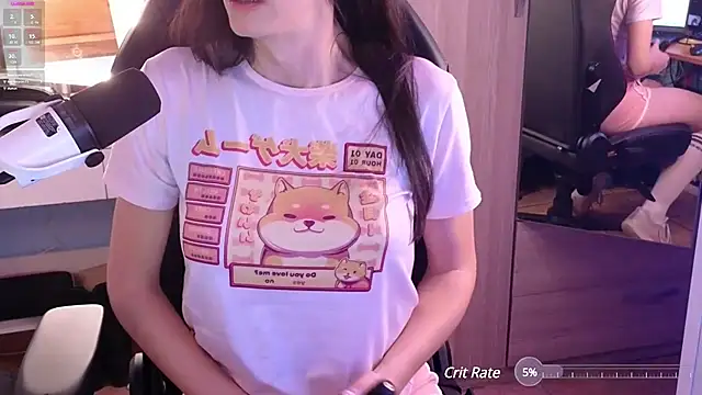 Snapshot of MemiKouki chatting on 02.26.25 MemiKouki online show from 02.26.25