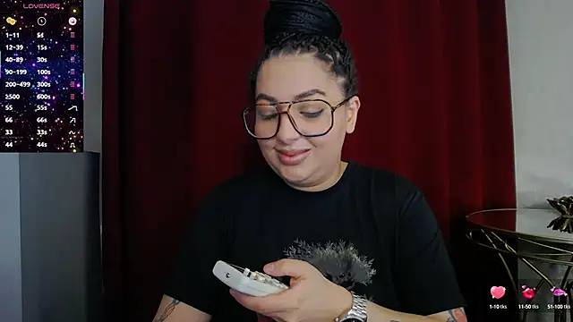 BustyAllyy online show from 10.13.25