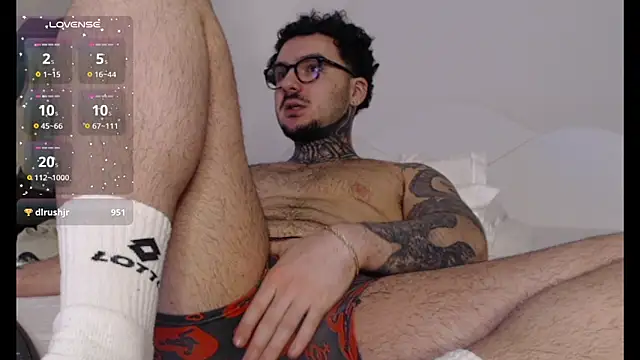 Snapshot of TattedCurls chatting on 02.15.25 TattedCurls online show from 02.15.25