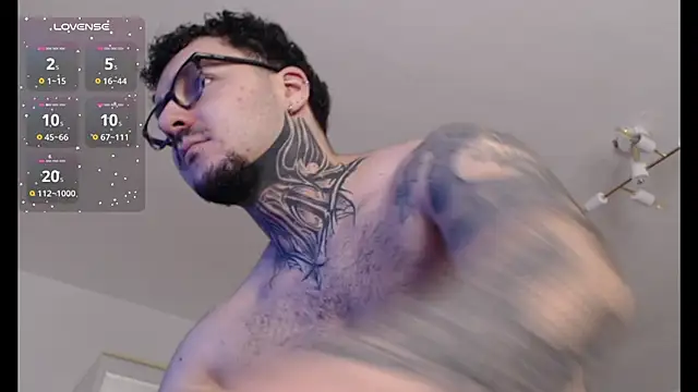 Snapshot of TattedCurls chatting on 02.18.25 TattedCurls online show from 02.18.25