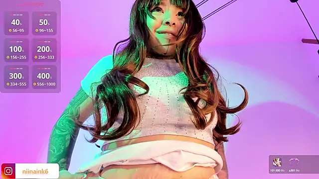 NinaInk online show from 09.23.25