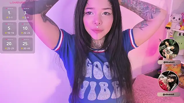 NinaInk online show from 12.01.25