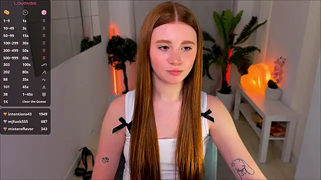 Freckle Diyana online show from 03.22.25