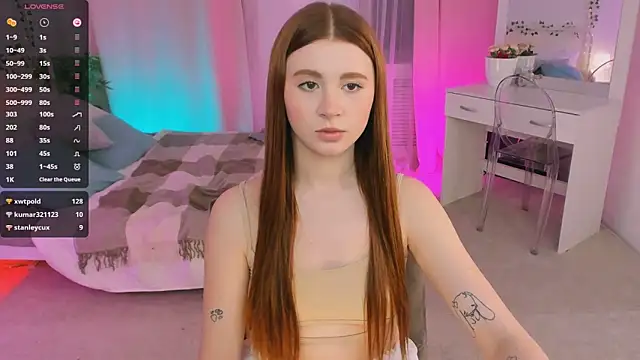 Freckle Diyana online show from 03.23.25