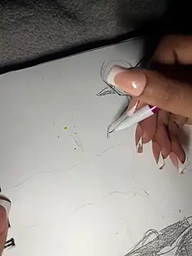 Snapshot of KimiAqua chatting on 11.21.25 KimiAqua online show from 11.21.25