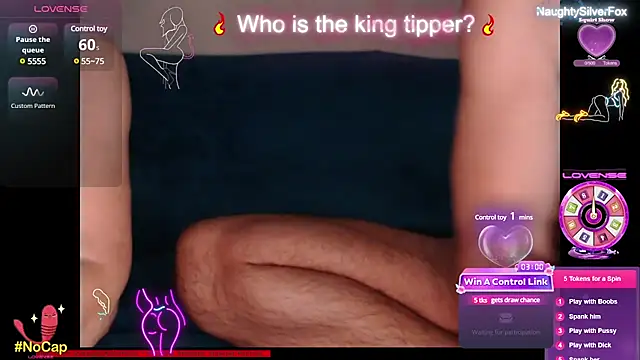 Snapshot of NaughtySilverFox chatting on 01.23.25 NaughtySilverFox online show from 01.23.25