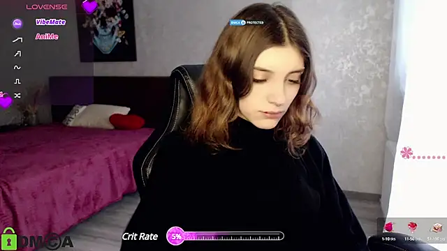 Snapshot of CherryBloom777 chatting on 12.21.24 CherryBloom777 online show from 12.21.24