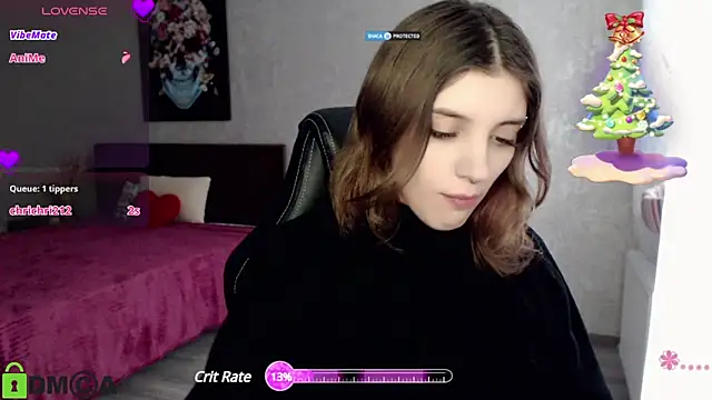 Snapshot of CherryBloom777 chatting on 12.25.24 CherryBloom777 online show from 12.25.24