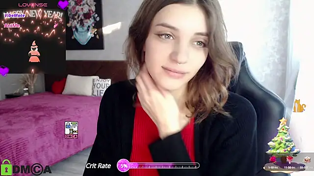 Snapshot of CherryBloom777 chatting on 01.02.25 CherryBloom777 online show from 01.02.25