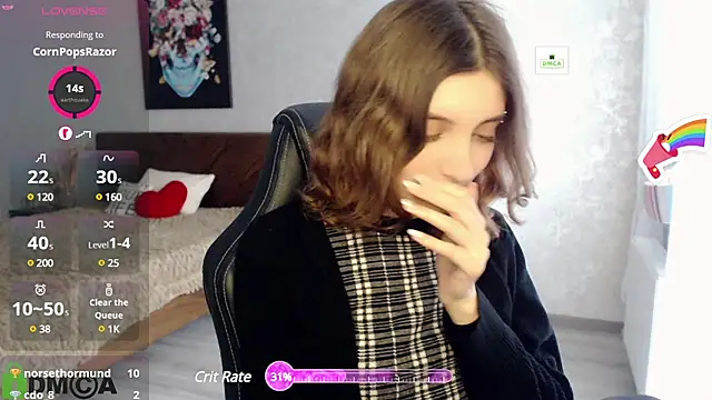 Snapshot of CherryBloom777 chatting on 01.17.25 CherryBloom777 online show from 01.17.25