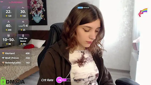 Snapshot of CherryBloom777 chatting on 01.18.25 CherryBloom777 online show from 01.18.25
