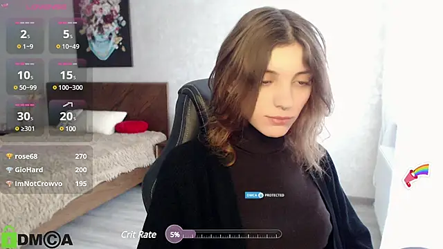 Snapshot of CherryBloom777 chatting on 01.20.25 CherryBloom777 online show from 01.20.25